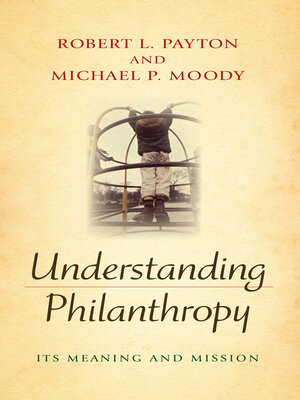 cover image of Understanding Philanthropy
